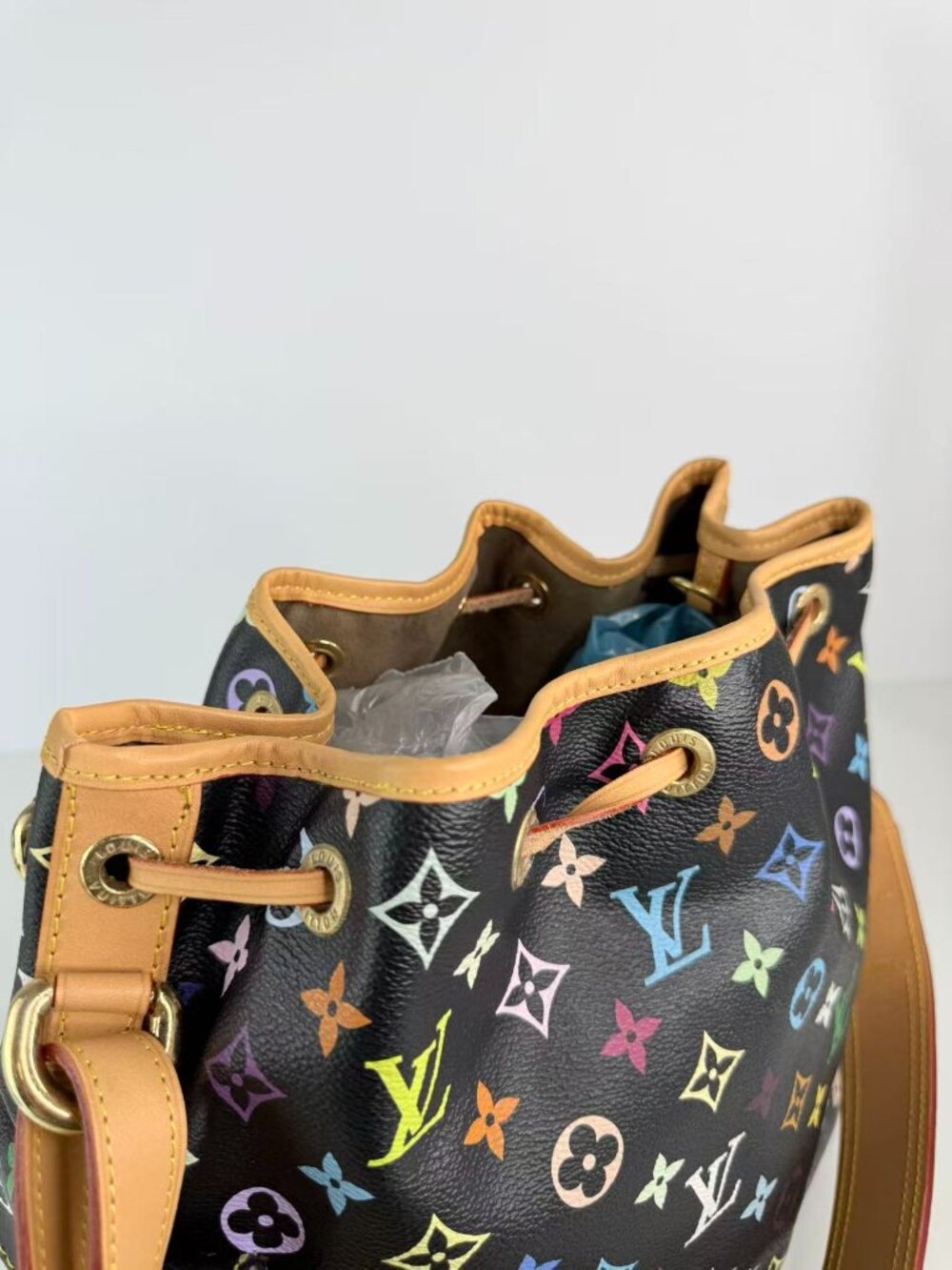 louis vuitton petit noe handbag monogram multicolor - Picture 8 of 13